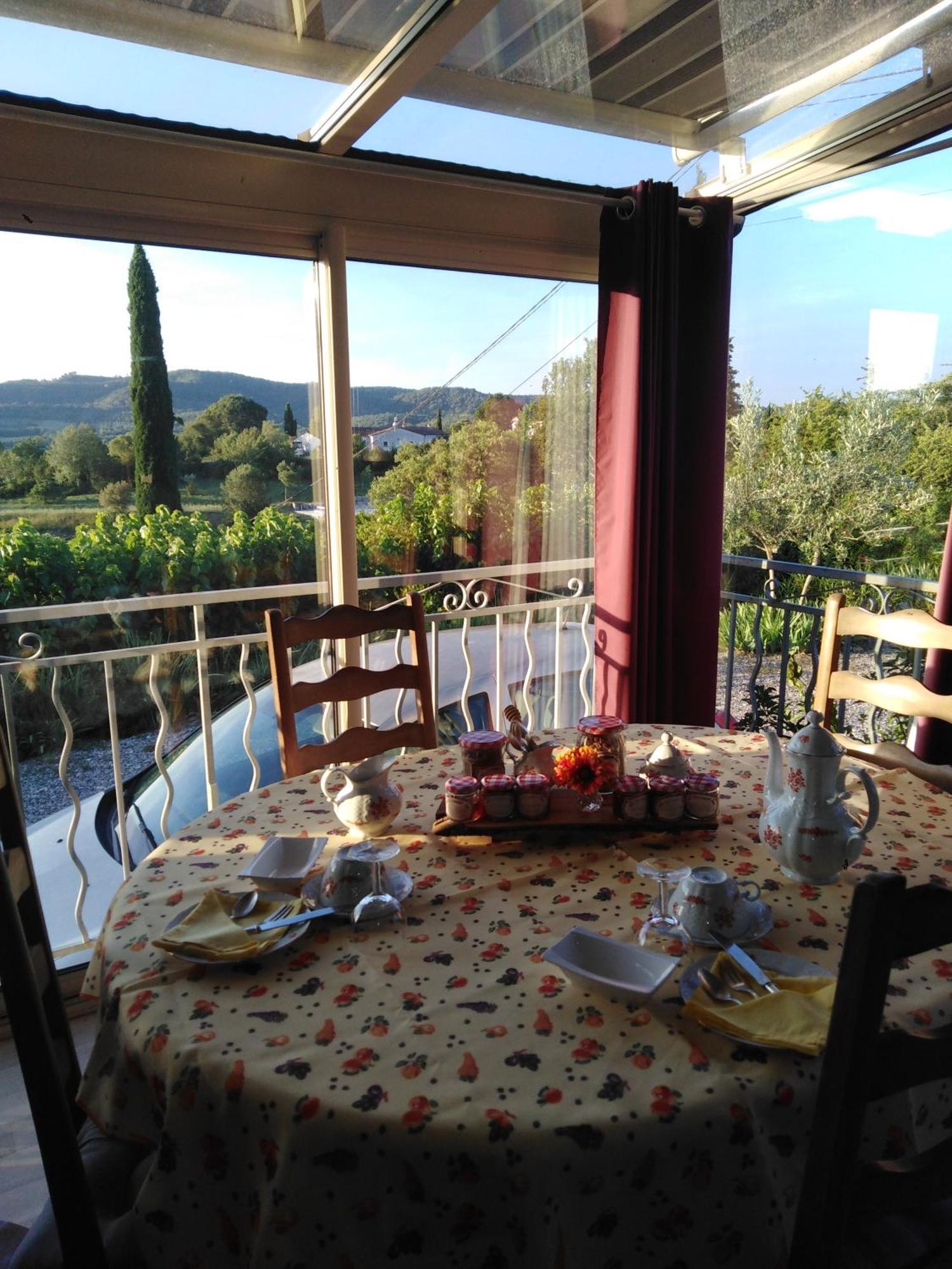 La Grand'Vigne Bed & Breakfast Chauzon Ngoại thất bức ảnh